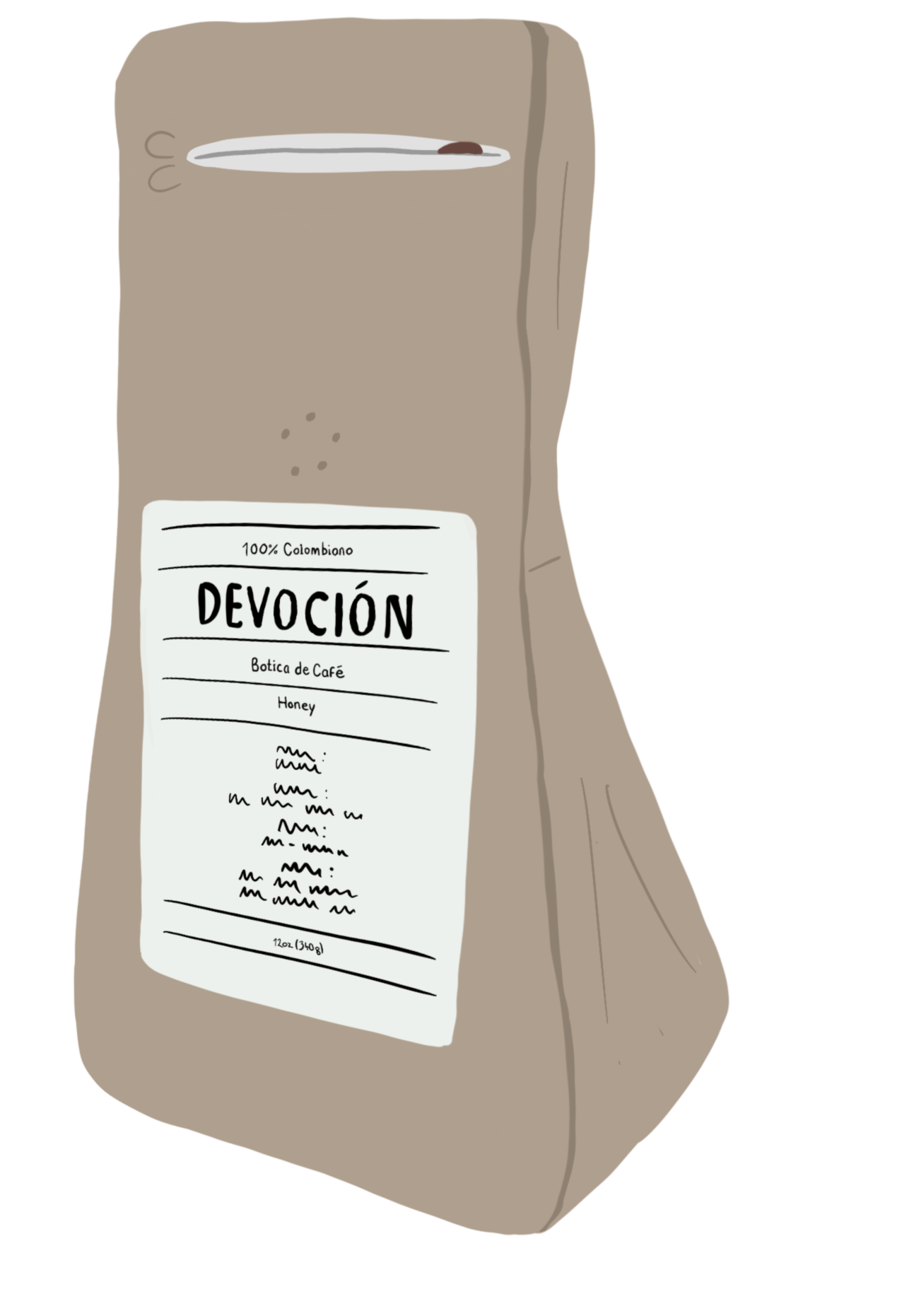 devoción honey coffee