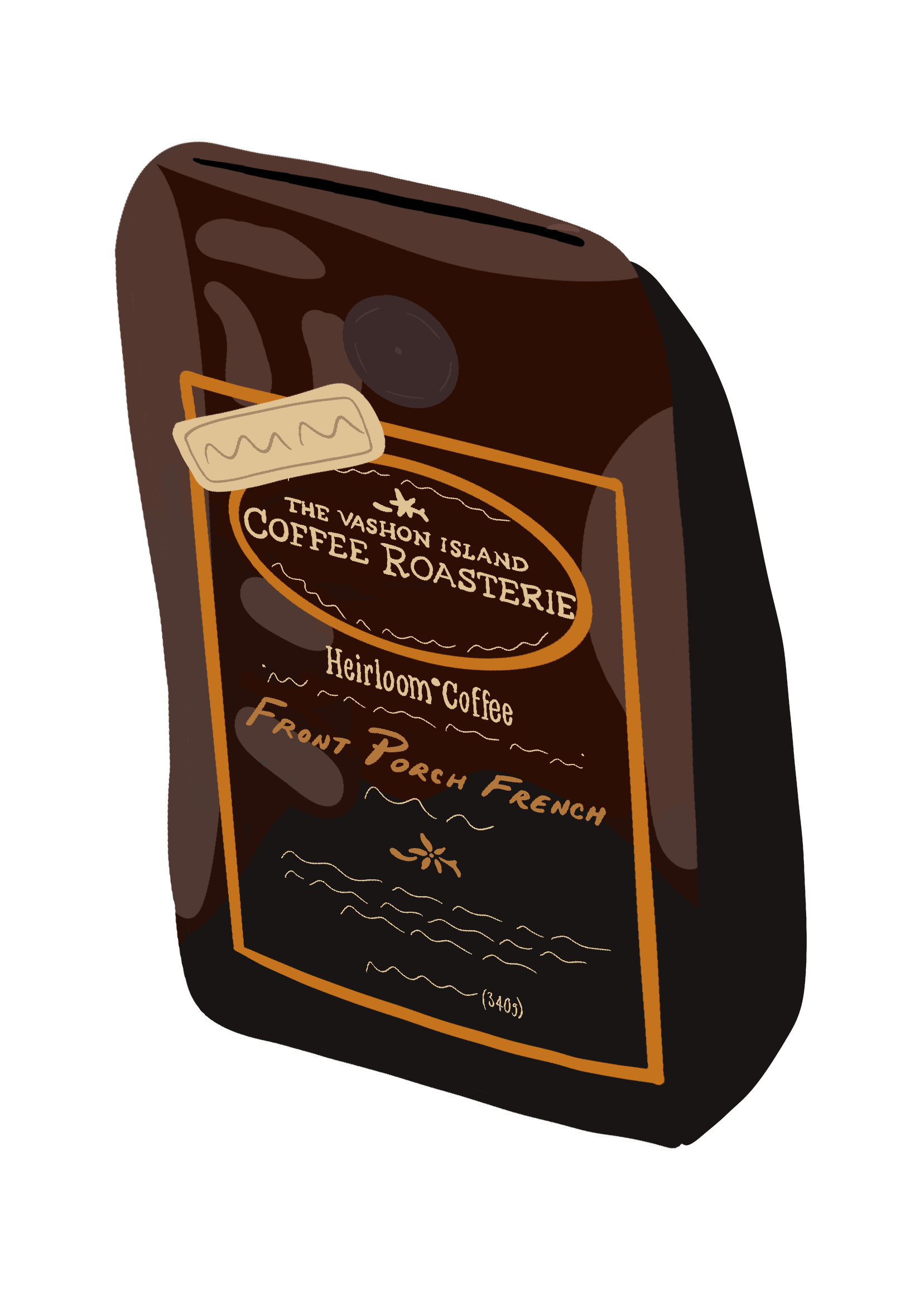 the vashon island coffee roasterie front porch french coffee